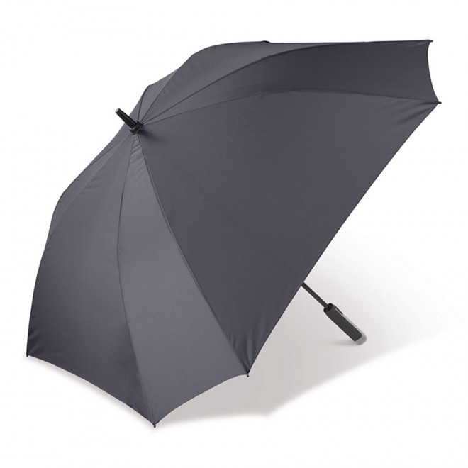 PARAPLUIE AUTOMATIQUE CARRE PERSONNALISABLE 'RAINO' - noir