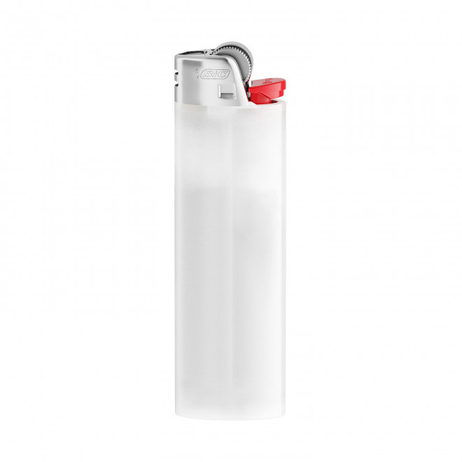 MAXI BRIQUET PERSONNALISÉ BIC® J26 'VOLCANO' - blanc translucide