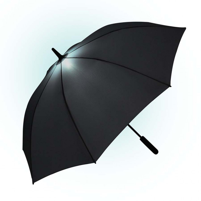 PARAPLUIE TEMPETE AUTO FARE® PERSONNALISABLE 'UMBLIGHT' - noir