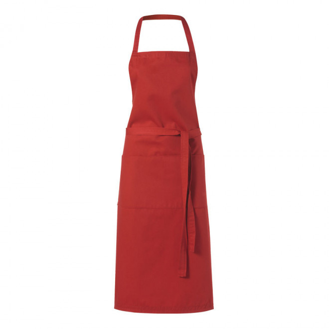 TABLIER PERSONNALISÉ 'CHEF' - EXPÉDITION RAPIDE 4 JOURS - rouge