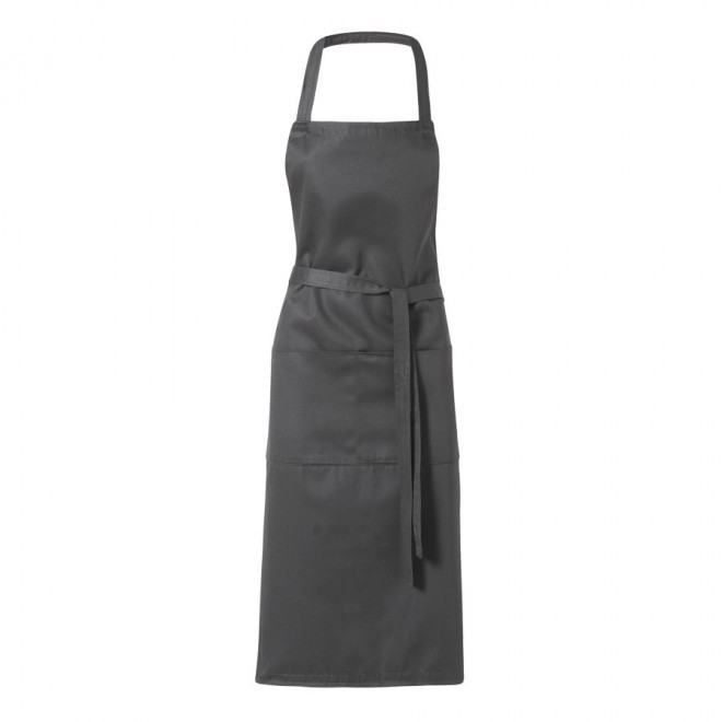 TABLIER PERSONNALISÉ 'CHEF' - EXPÉDITION RAPIDE 4 JOURS - gris foncé