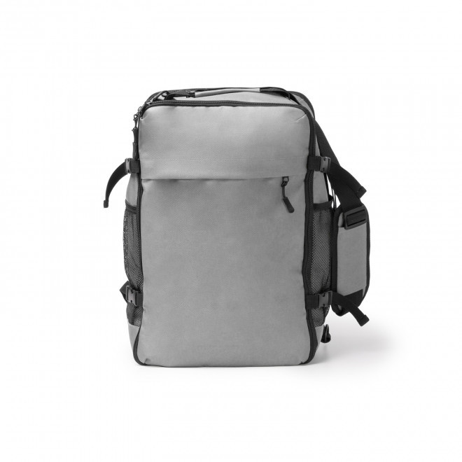 SAC A DOS CABINE RPET PERSONNALISE 'FOXILO' - gris