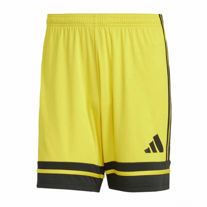 SHORT DE SPORT ADIDAS PERSONNALISABLE 'SQUADRA 25' - jaune/noir