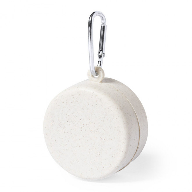 GOBELET PLIABLE PERSONNALISABLE 220 ML 'SAMANIA' - naturel