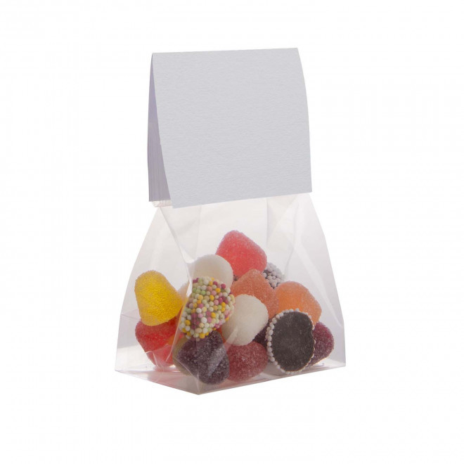SACHET DE BONBONS PERSONNALISABLE 50 G 'BLIZZ' - gommedefruits