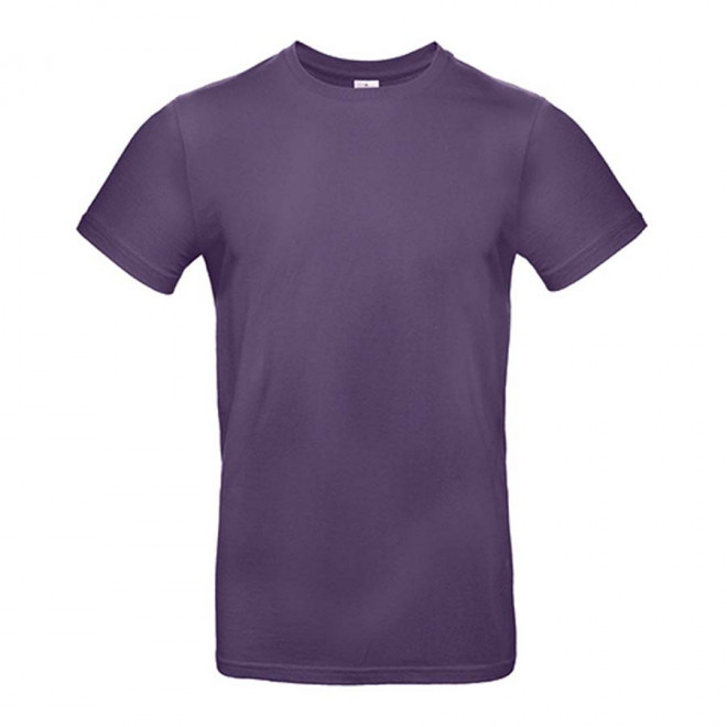 TEE-SHIRT PERSONNALISÉ COL ROND HOMME B&C® 'PALTO 185' - radiant purple