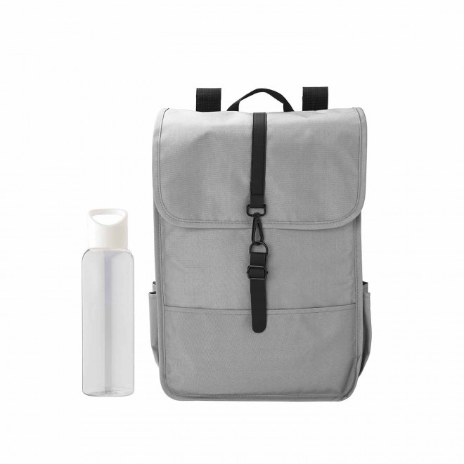 SET SAC ET BOUTEILLE PERSONNALISABLE 'MARGO' - blanc