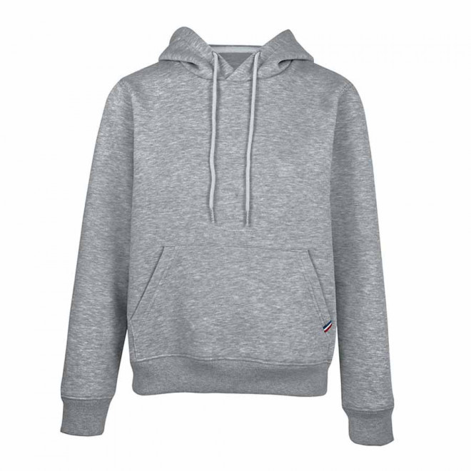 SWEAT-SHIRT PERSONNALISÉ MIF BIO VADF® 'LUCETTE' - gris chine
