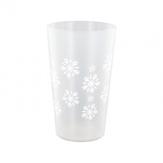 GOBELET MIF 30CL PERSONNALISABLE 'CUPY NOEL' - translucide