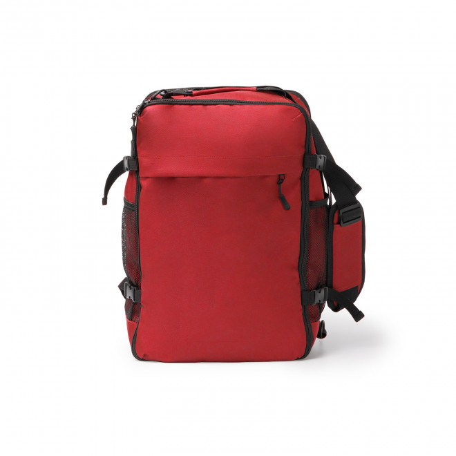 SAC A DOS CABINE RPET PERSONNALISE 'FOXILO' - rouge
