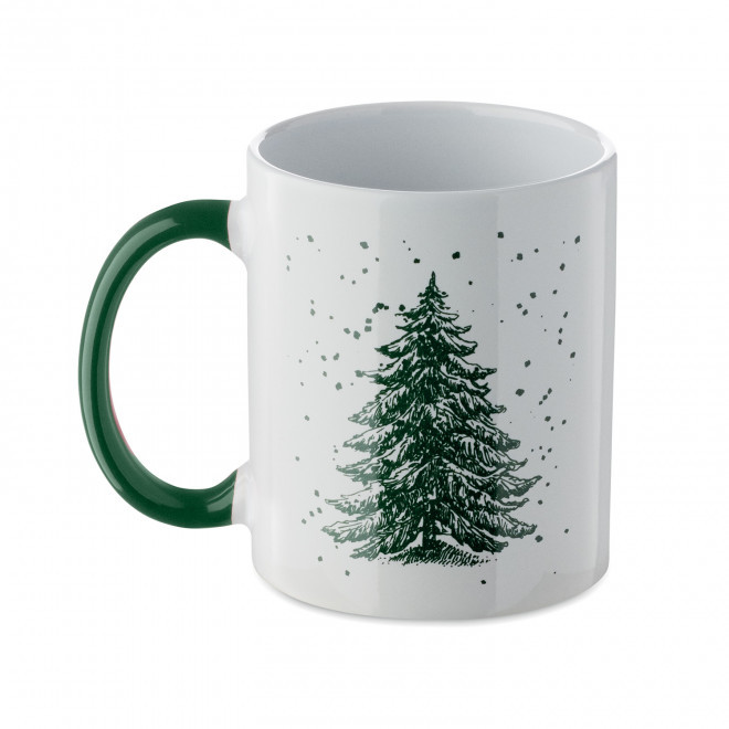 MUG NOEL EN CERAMIQUE PERSONNALISABLE 'ATERA' - sapin