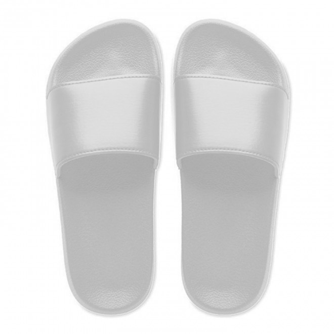 PAIRE CLAQUETTES PERSONNALISABLE SUR MESURE 'OMAX CUSTOM' - blanc