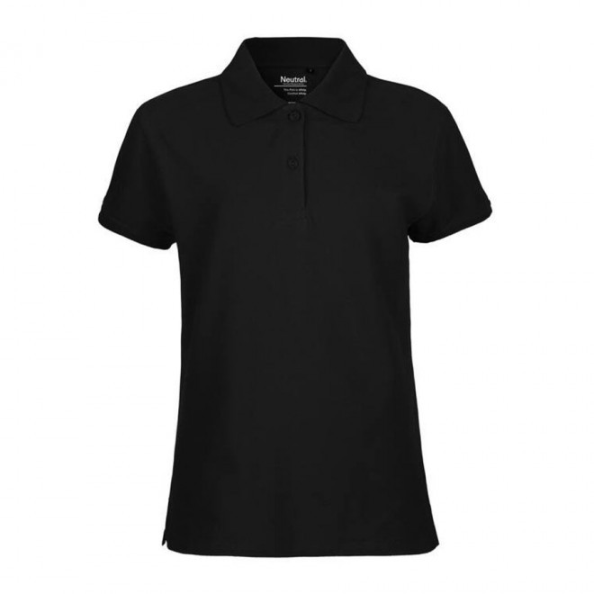 POLO PERSONNALISABLE FEMME NEUTRAL® 'PHILIPPA' - black