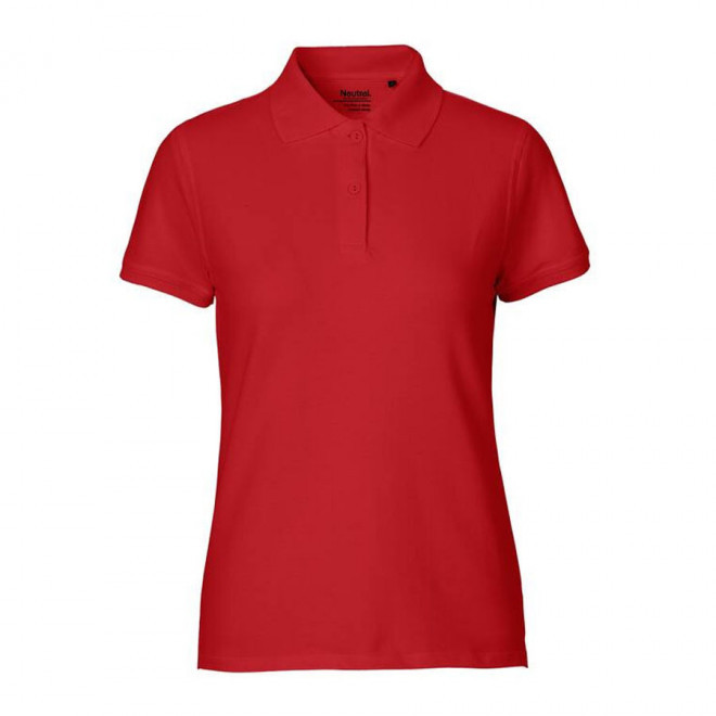 POLO PERSONNALISABLE FEMME NEUTRAL® 'PHILIPPA' - red