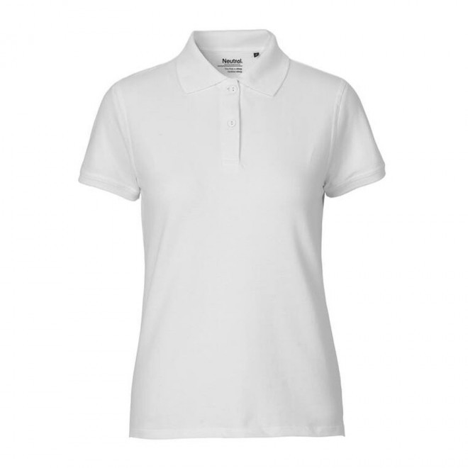 POLO PERSONNALISABLE FEMME NEUTRAL® 'PHILIPPA' - white