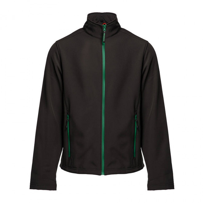 VESTE SOFTSHELL PERSONNALISEE HOMME PEN DUICK® 'MAGELLAN' - black/kelly green