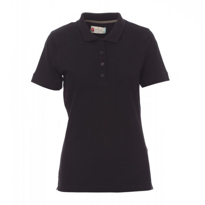 POLO PERSONNALISABLE FEMME PAYPER® 'VENICE' - noir