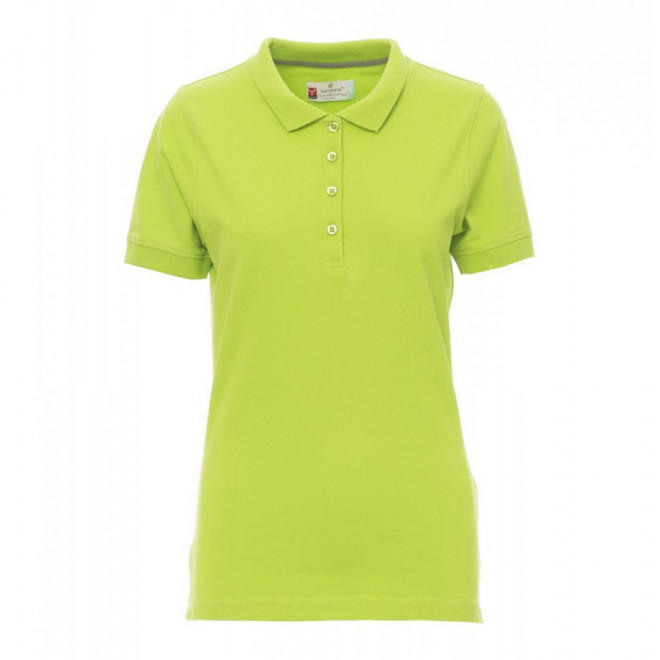 POLO PERSONNALISABLE FEMME PAYPER® 'VENICE' - vert pomme
