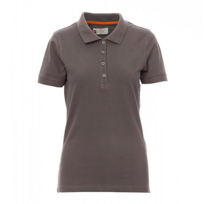 POLO PERSONNALISABLE FEMME PAYPER® 'VENICE' - gris