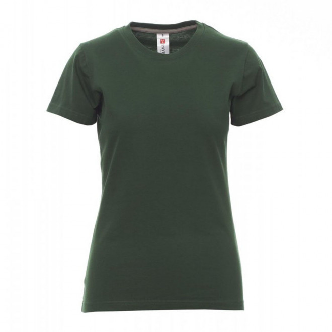 TEE-SHIRT PERSONNALISE FEMME PAYPER® 'SUNRISE' - vert