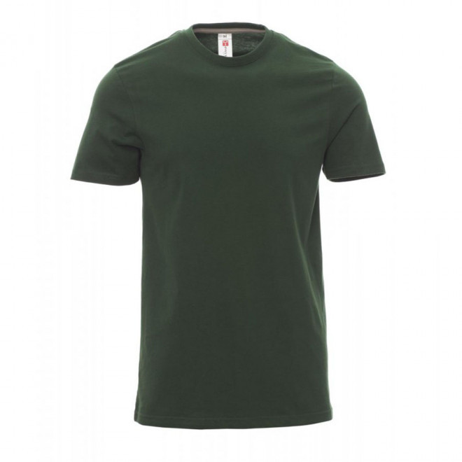 TEE-SHIRT PERSONNALISE HOMME PAYPER® 'SUNRISE' - vert