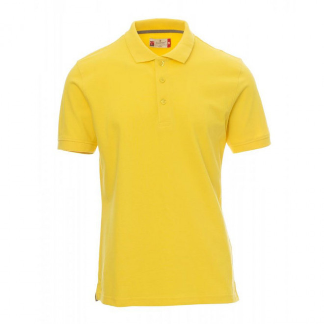 POLO PERSONNALISABLE HOMME PAYPER® 'VENICE' - jaune