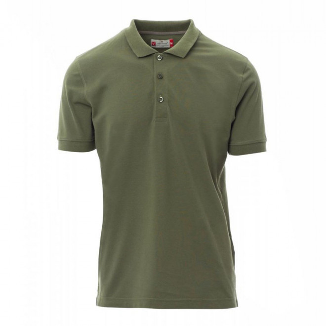 POLO PERSONNALISABLE HOMME PAYPER® 'VENICE' - vert militaire