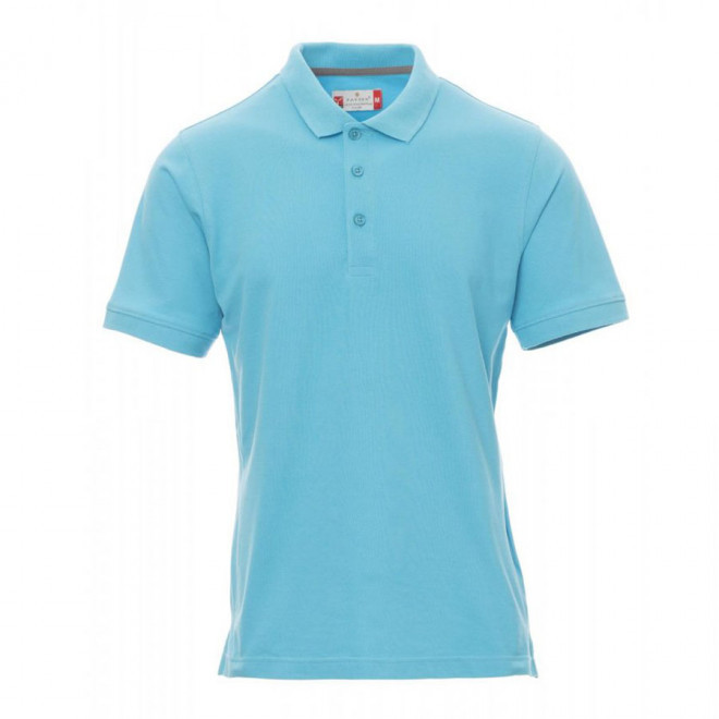POLO PERSONNALISABLE HOMME PAYPER® 'VENICE' - bleu atoll