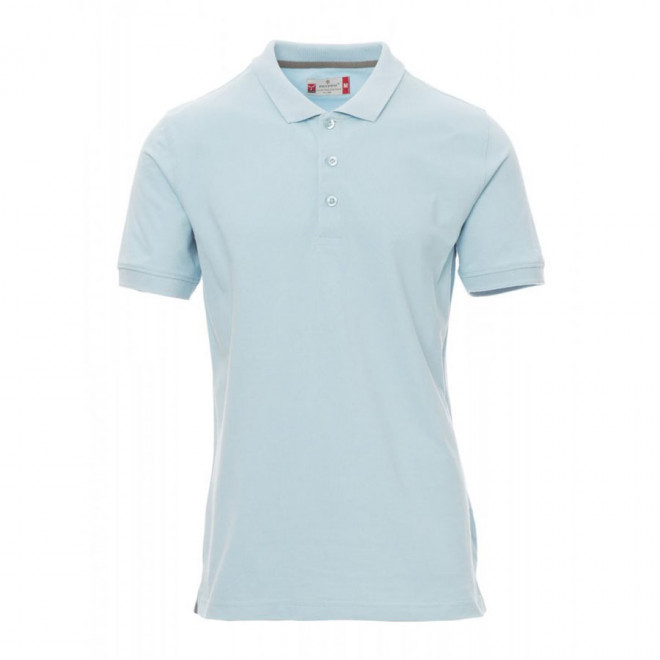 POLO PERSONNALISABLE HOMME PAYPER® 'VENICE' - bleu ciel