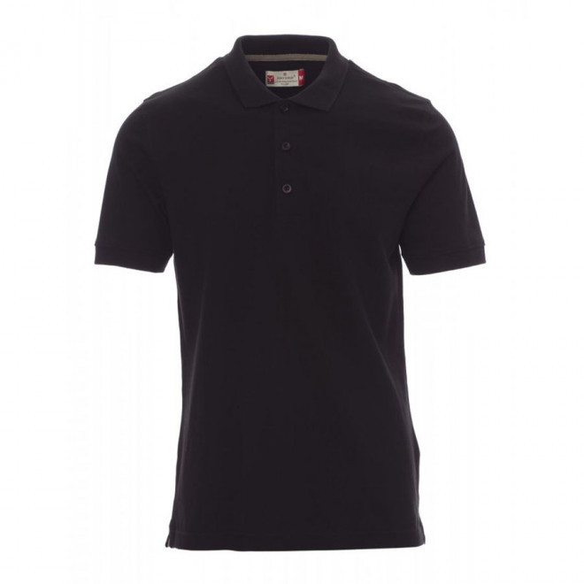 POLO PERSONNALISABLE HOMME PAYPER® 'VENICE' - noir