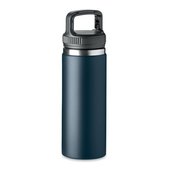 GOURDE DE SPORT PERSONNALISABLE 500 ML 'AGNA' - bleu marine