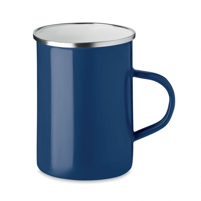 MUG PERSONNALISABLE EN MÉTAL 'RANIO' - bleu