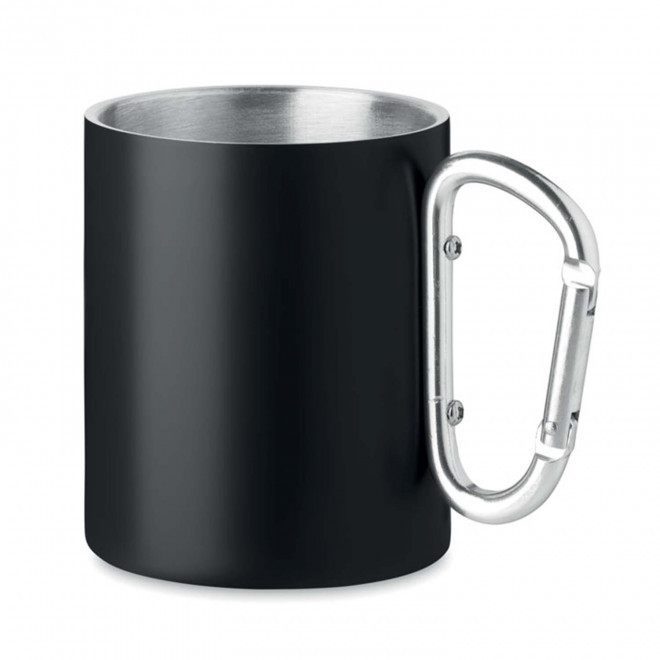 MUG PUBLICITAIRE MOUSQUETON 'MACKENZA' - noir