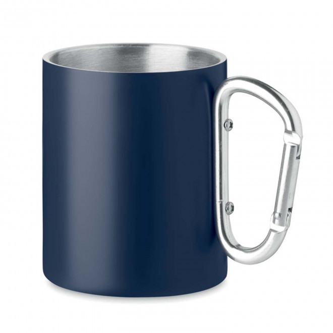 MUG PUBLICITAIRE MOUSQUETON 'MACKENZA' - bleu marine