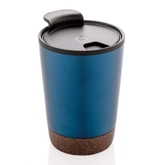 MUG ISOTHERME PUBLICITAIRE 'DOUME' - bleu