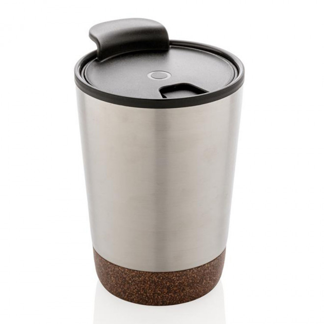 MUG ISOTHERME PUBLICITAIRE 'DOUME' - argente