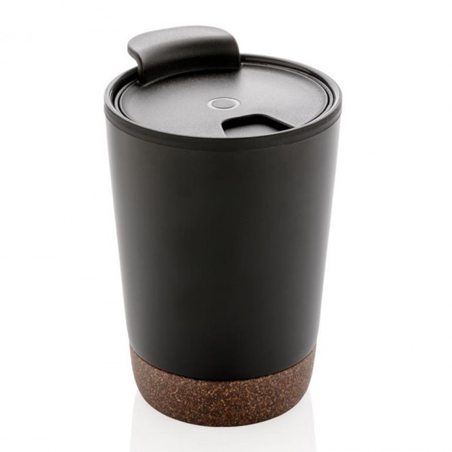 MUG ISOTHERME PUBLICITAIRE 'DOUME' - noir