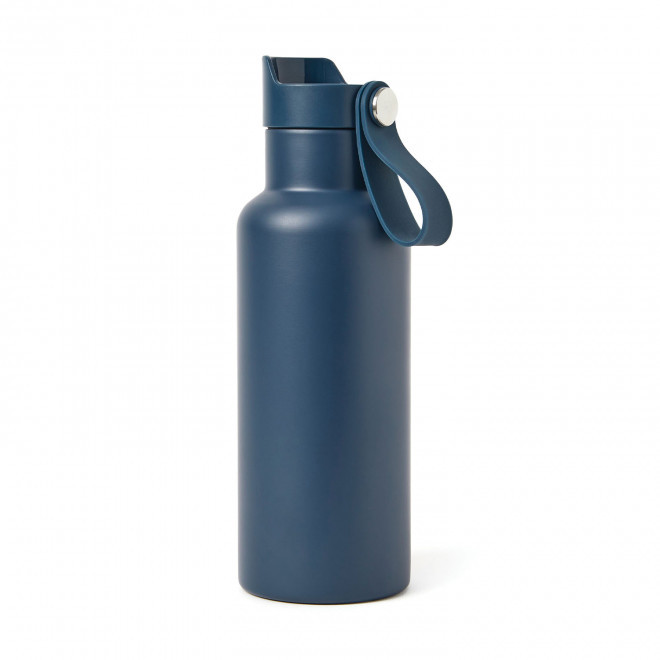 BOUTEILLE ISOTHERME PERSONNALISABLE SPORT 500ML 'TIALI' - bleu