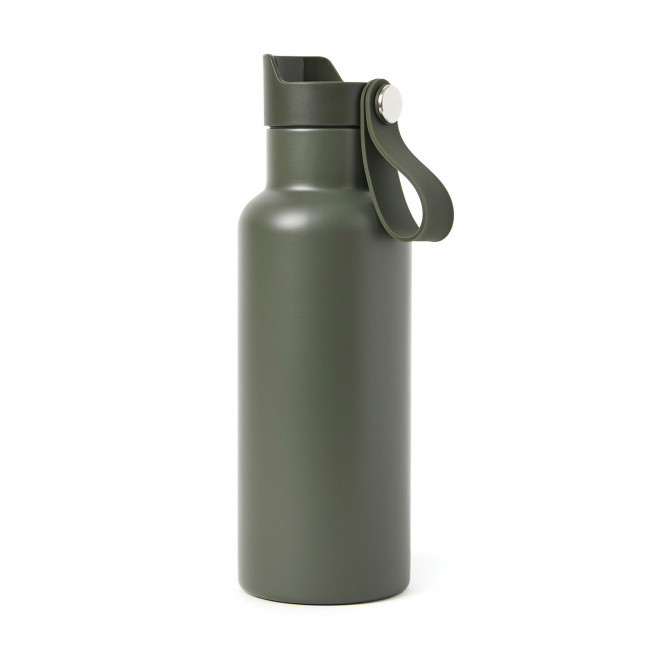 BOUTEILLE ISOTHERME PERSONNALISABLE SPORT 500ML 'TIALI' - vert