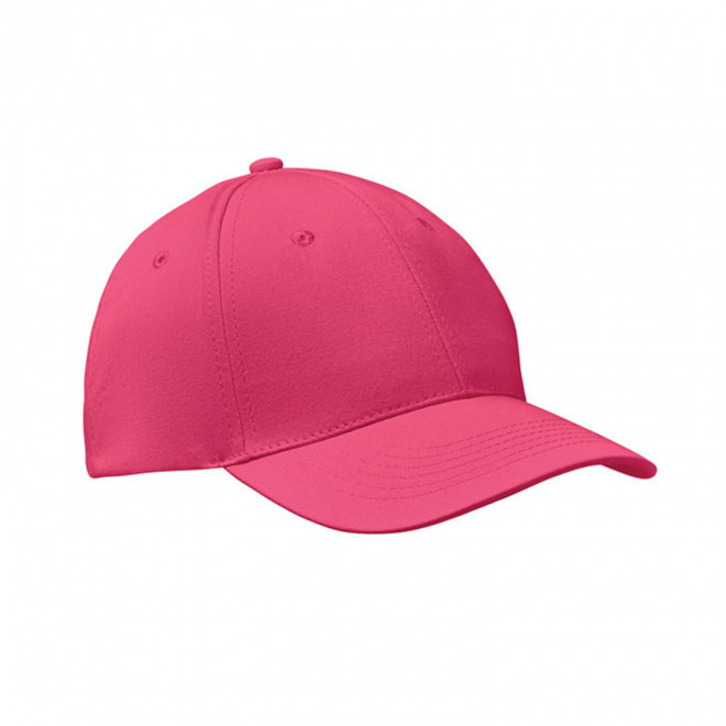 CASQUETTE 6 PANS PERSONNALISABLE 'ARKEO' - rose