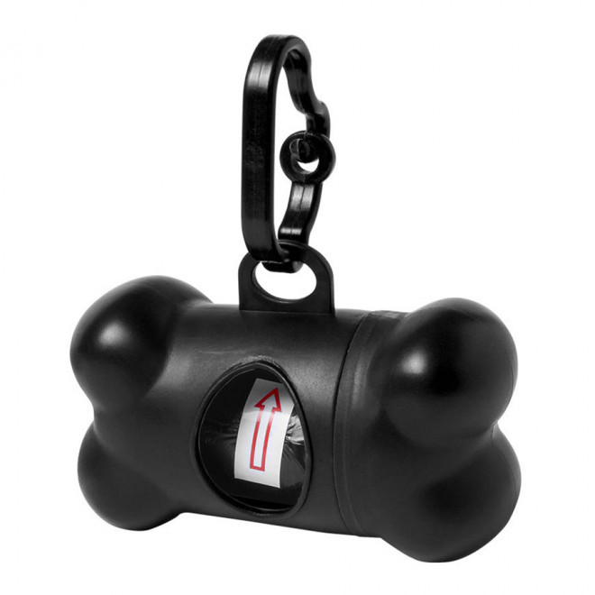 DISTRIBUTEUR DE SACS PERSONNALISÉ 'SORA' - noir