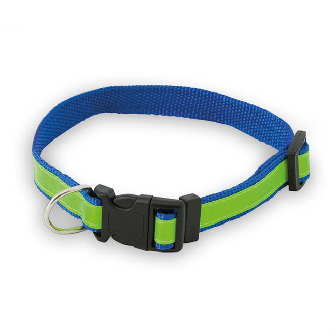 COLLIER PERSONNALISABLE POUR ANIMAUX  'FRIZON' - bleu