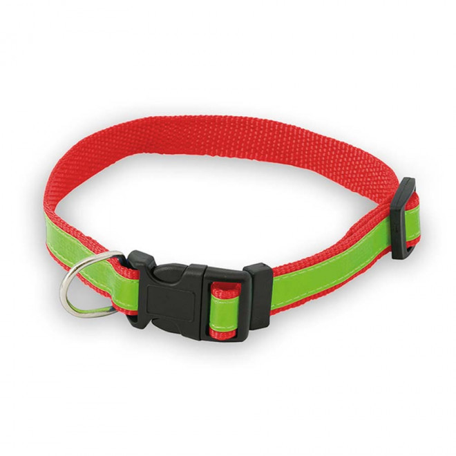 COLLIER PERSONNALISABLE POUR ANIMAUX  'FRIZON' - rouge