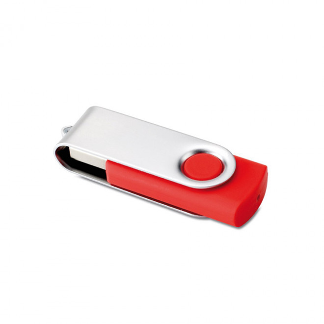 CLE USB PUBLICITAIRE 'TWISTER' 2GO A 32GO - rouge