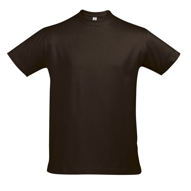 TEE-SHIRT COULEUR HOMME 'IMPERIAL' 190 GR/M² - chocolat