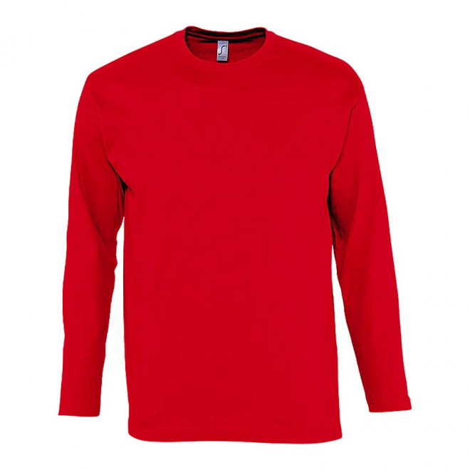 TEE-SHIRT HOMME MANCHES LONGUES 'MONARCH' 150 GR/M² - rouge