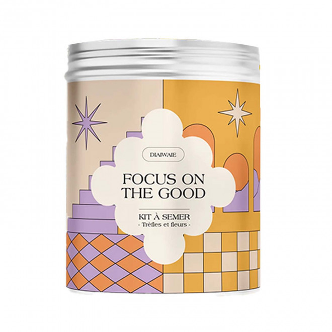 KIT DE GRAINES PERSONNALISABLE 'SERENITE' - Focus on the good