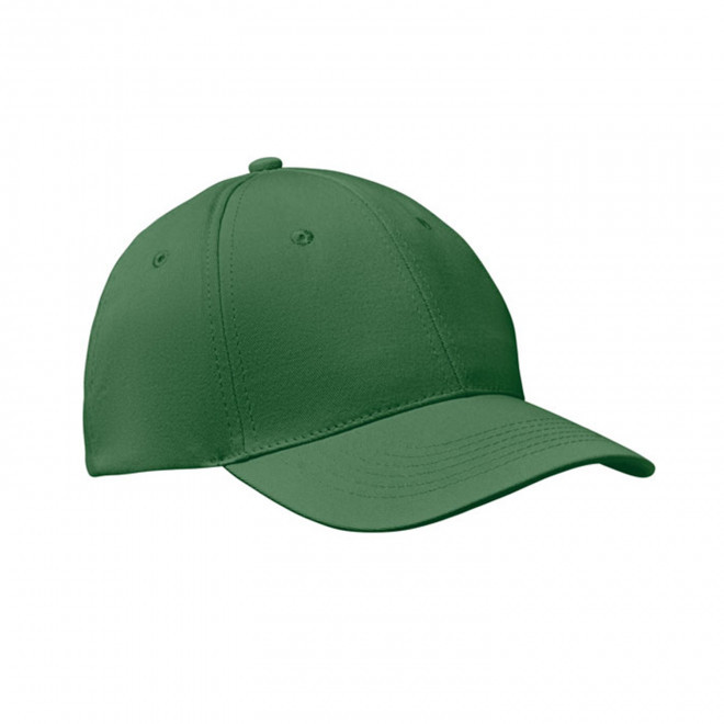CASQUETTE 6 PANS PERSONNALISABLE 'ARKEO' - vert foncé