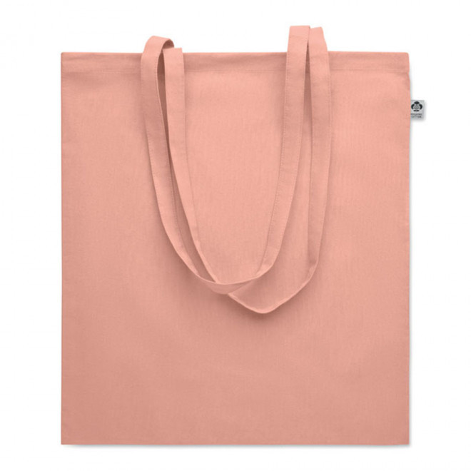SAC SHOPPING PERSONNALISÉ EN COTON 180 GR 'SUNDO BIO' - orange