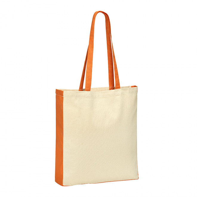 SAC PUBLICITAIRE COTON SOUFFLET 220 GR/M2 'MAXI AURIANA' - orange